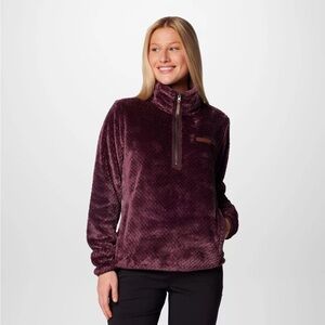 NWT Columbia Fireside Sherpa 1/4 Zip size XL